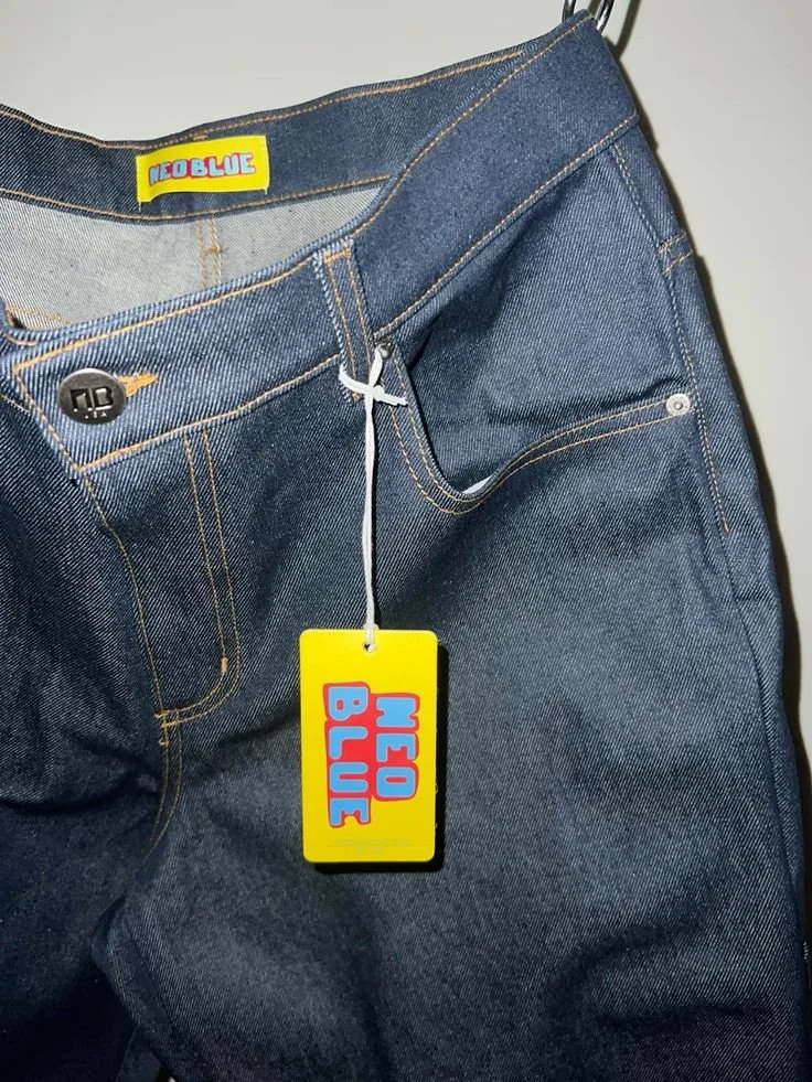 Granite Blue Baggy Carpenter Shorts — Neo Blue